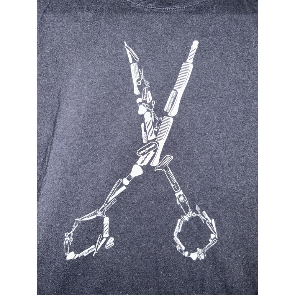 Barber Tools Shirt Small Women's